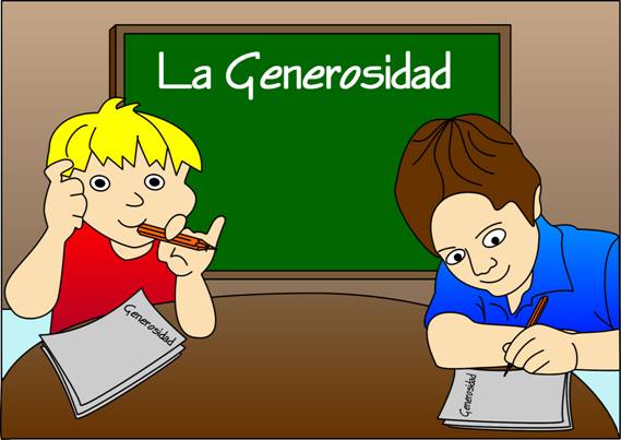 AMADO-WACE de el valor de la generosidad AMADO-WACE