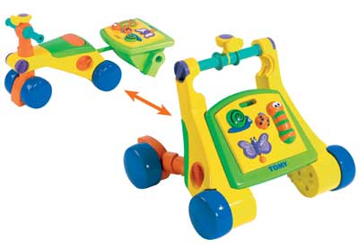 triciclo andador bebe